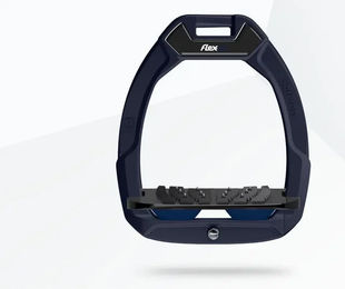Flex-On Safe-On Sicherheitssattel mit Ultra Grip in Blau Schwarz Marin – Bild 1 von 1