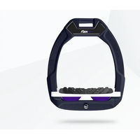 Produktbild von Flex-On Safe-On Sicherheitssattel mit Ultra Grip in Blau Weiß Lila