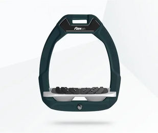 Flex-On Safe-On Sicherheitssattel mit Ultragrip Neigung in Grün/Grau/Grau – Bild 1 von 1