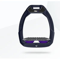 Produktbild von Flex-On Safe-On Sicherheitssattelsteigbügel für Endurance Reiten in Braun Grau Violett