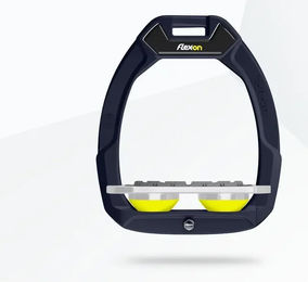 Flex-On Safe-On Sicherheitsschuhe zum Reiten mit Grip in Blau Grau Gelb – Bild 1 von 1