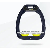 Produktbild von Flex-On Safe-On Sicherheitsschuhe zum Reiten mit Grip in Blau Grau Gelb