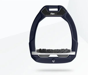 Flex-On Safe-On Sicherheitssteigbügel aus Aluminium in Grau/Anthrazit mit Ultra Grip Technologie – Bild 1 von 1