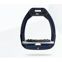 Produktbild von Flex-On Safe-On Sicherheitssteigbügel aus Aluminium in Grau/Marine mit Ultra Grip Technologie