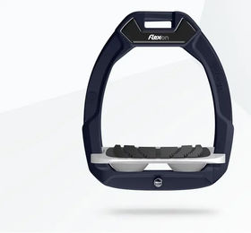 Flex-On Safe-On Sicherheitssteigbügel aus Aluminium in Grau mit Neigungsgriff – Bild 1 von 1