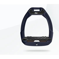 Produktbild von Flex-On Safe-On Sicherheitssteigbügel aus Aluminium in Schwarz/Braun mit Grip-Funktion