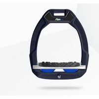 Produktbild von Flex-On Safe-On Sicherheitssteigbügel aus Aluminium mit Ultra Grip Neigung in Grau/Blau
