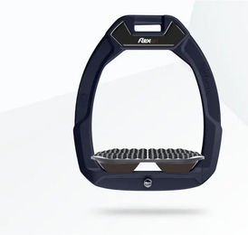 Flex-On Safe-On Sicherheitssteigbügel Endurance Braun/Grau/Braun für Pferde – Bild 1 von 1