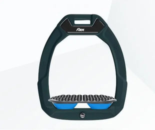 Flex-On Safe-On Sicherheitssteigbügel Endurance Grün/Grau/Blau – Bild 1 von 1