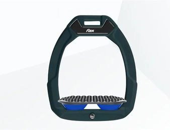 Flex-On Safe-On Sicherheitssteigbügel Endurance Grün/Grau/Blau – Bild 1 von 1