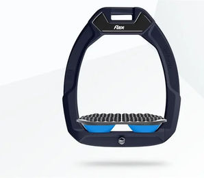 Flex-On Safe-On Sicherheitssteigbügel Endurance Rot Grau Blau – Bild 1 von 1