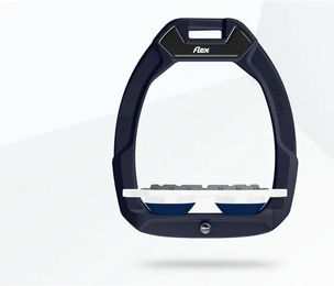 Flex-On Safe-On Sicherheitssteigbügel Flach Grip Marine Weiß Marine – Bild 1 von 1