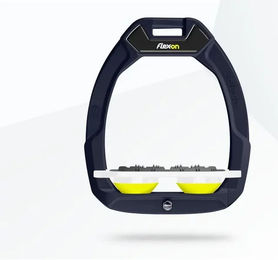 Flex-On Safe-On Sicherheitssteigbügel Flach Ultra Grip Aluminium Weiß Gelb – Bild 1 von 1