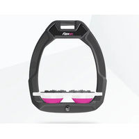 Produktbild von Flex-On Safe-On Sicherheitssteigbügel Flach Ultra Grip Anthrazit Weiß Rosa