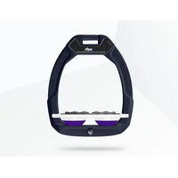 Produktbild von Flex-On Safe-On Sicherheitssteigbügel Flach Ultra Grip für Pferde Grün Weiß Violett