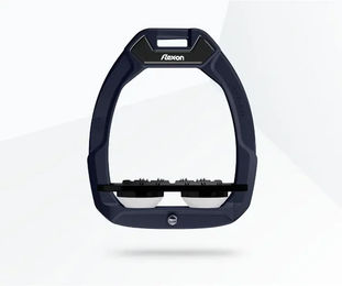 Flex-On Safe-On Sicherheitssteigbügel Flach Ultra Grip Grün Schwarz Weiß – Bild 1 von 1