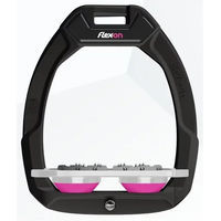 Produktbild von Flex-On Safe-On Sicherheitssteigbügel Flach Ultra Grip Schwarz Grau Rosa