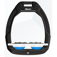 Produktbild von Flex-On Safe-On Sicherheitssteigbügel Flach Ultra Grip Schwarz Weiß Blau