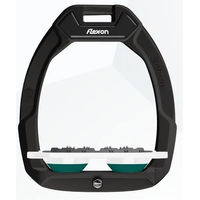 Produktbild von Flex-On Safe-On Sicherheitssteigbügel Flach Ultra Grip Schwarz Weiß Grün