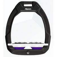 Produktbild von Flex-On Safe-On Sicherheitssteigbügel Flach Ultra Grip Schwarz Weiß Violett