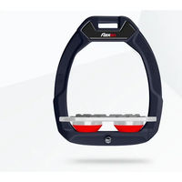Produktbild von Flex-On Safe-On Sicherheitssteigbügel Flat Grip Blau Grau Rot für Pferde