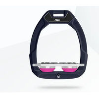 Produktbild von Flex-On Safe-On Sicherheitssteigbügel Flat Grip Braun Grau Rosa für Pferde