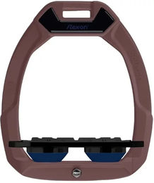 Flex-On Safe-On Sicherheitssteigbügel Flat Grip für Pferde in Braun, Schwarz oder Marine – Bild 1 von 1