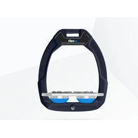 Produktbild von Flex-On Safe-On Sicherheitssteigbügel Flat Grip für Pferde in Grün/Grau/Blau