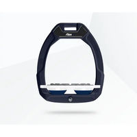 Produktbild von Flex-On Safe-On Sicherheitssteigbügel Flat Grip Grün Grau Marine für Pferde