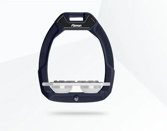 Flex-On Safe-On Sicherheitssteigbügel Flat Grip Marine Grau Weiß – Bild 1 von 1