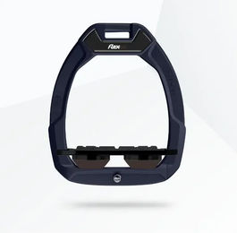 Flex-On Safe-On Sicherheitssteigbügel Flat Grip Marine Schwarz Braun – Bild 1 von 1