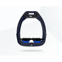 Produktbild von Flex-On Safe-On Sicherheitssteigbügel Flat Grip Rot Schwarz Blau für Pferde