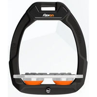Produktbild von Flex-On Safe-On Sicherheitssteigbügel Flat Grip Schwarz Grau Orange