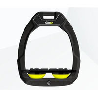 Produktbild von Flex-On Safe-On Sicherheitssteigbügel Flat Grip Schwarz/Schwarz/Gelb