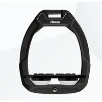 Produktbild von Flex-On Safe-On Sicherheitssteigbügel Flat Grip Schwarz/Schwarz/Weiß