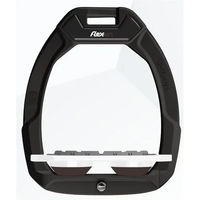 Produktbild von Flex-On Safe-On Sicherheitssteigbügel Flat Grip Schwarz Weiß Braun