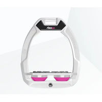 Produktbild von Flex-On Safe-On Sicherheitssteigbügel Flat Grip Weiß Grau Rosa