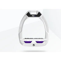 Produktbild von Flex-On Safe-On Sicherheitssteigbügel Flat Grip Weiß-Weiß-Violett