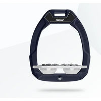 Produktbild von Flex-On Safe-On Sicherheitssteigbügel Flat Ultra Grip Aluminium Weiß Marine für Pferde