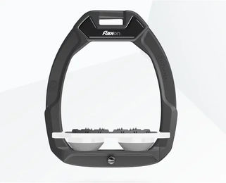 Flex-On Safe-On Sicherheitssteigbügel Flat Ultra Grip Anthrazit Weiß Grau – Bild 1 von 1