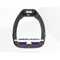Produktbild von Flex-On Safe-On Sicherheitssteigbügel Flat Ultra Grip Anthrazit Weiß Violett