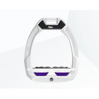 Produktbild von Flex-On Safe-On Sicherheitssteigbügel Flat Ultra Grip Weiß/Weiß/Violett