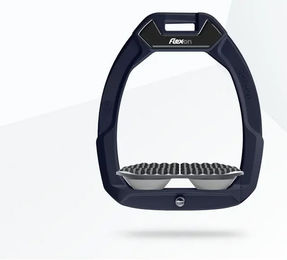 Flex-On Safe-On Sicherheitssteigbügel für das Reiten Endurance Braun Grau – Bild 1 von 1