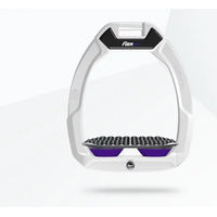Produktbild von Flex-On Safe-On Sicherheitssteigbügel für das Reiten Endurance Weiß Grau Violett