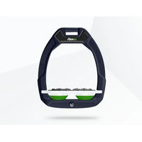Produktbild von Flex-On Safe-On Sicherheitssteigbügel für den Pferdesport mit Ultra Grip in Grün/Weiß/Grün