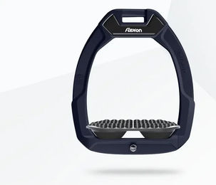 Flex-On Safe-On Sicherheitssteigbügel für den Reitsport aus Aluminium in Grau/Schwarz – Bild 1 von 1