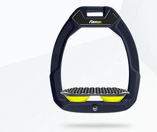 Flex-On Safe-On Sicherheitssteigbügel für den Reitsport Endurance Blau Grau Grün – Bild 1 von 1