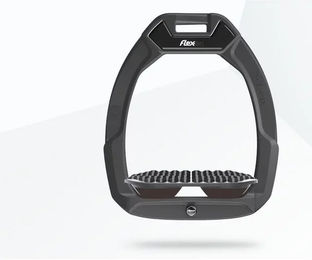Flex-On Safe-On Sicherheitssteigbügel für Endurance Reitsport Anthrazit Grau Braun – Bild 1 von 1