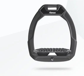 Flex-On Safe-On Sicherheitssteigbügel für Endurance Reitsport Anthrazit Grau Schwarz – Bild 1 von 1
