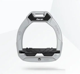 Flex-On Safe-On Sicherheitssteigbügel für Kinder aus Aluminium in Schwarz mit Grip-Funktion – Bild 1 von 1